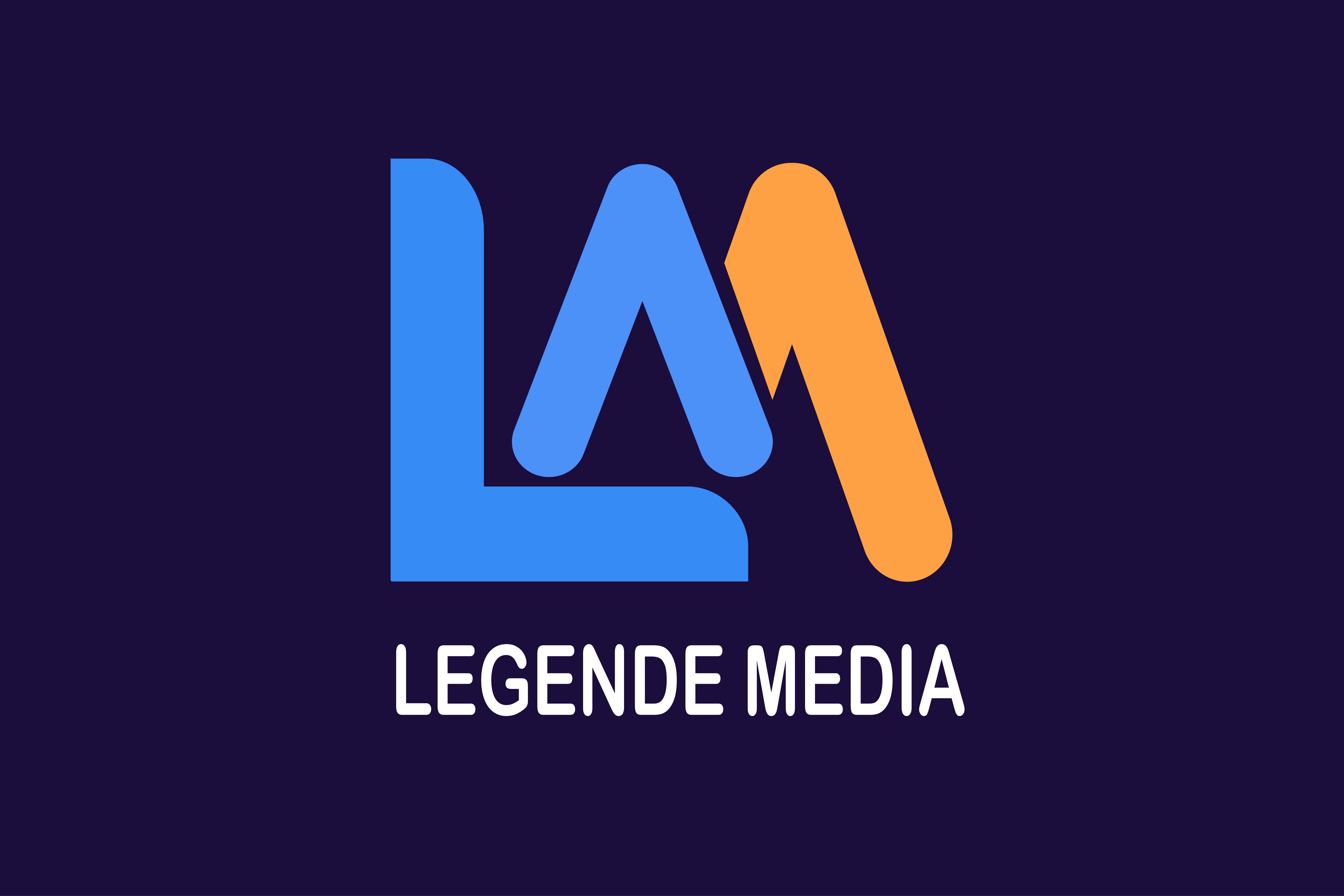 Bannière du site d'information LEGENDE MEDIA.